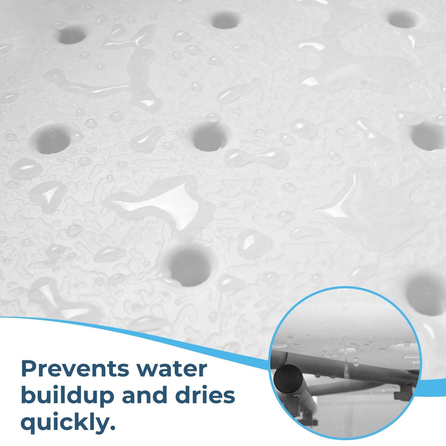 COSYWILL Shower Chair for Inside Shower,Bath Chair with Arms and Back,Heavy Duty Safety Shower Bench with Height Adjustable Bath Seat,White